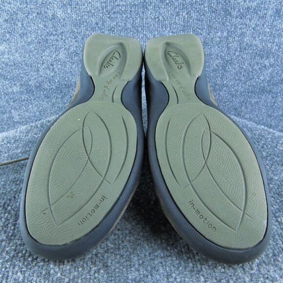 Clarks In-Motion Women Sneaker Shoes Size‎ 10 Medium Brown Leather Lace Up - Picture 10 of 10
